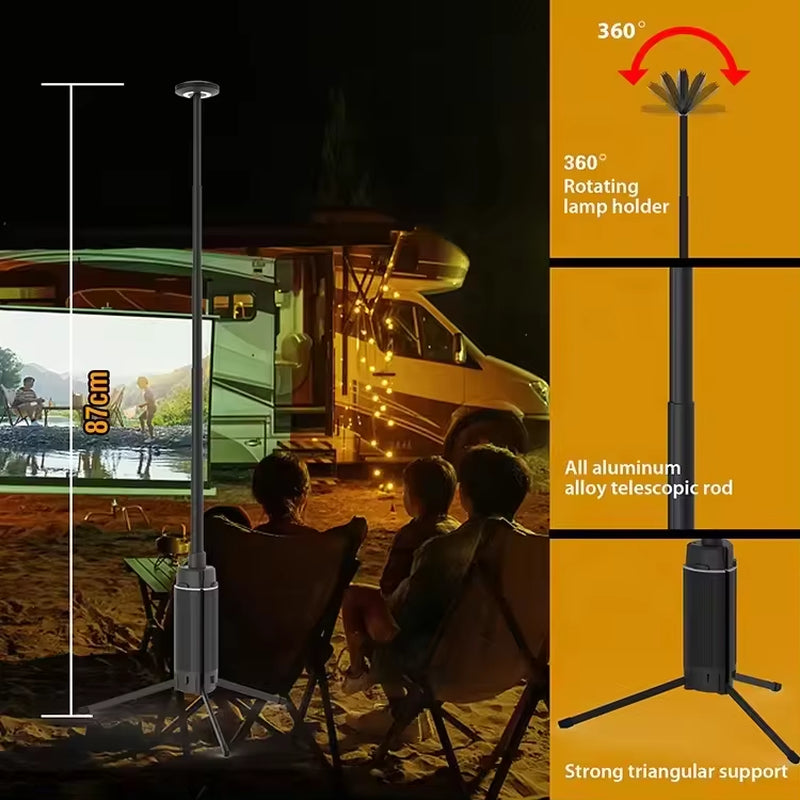 Camping Camping Retractable Outdoor High Brightness Portable Light